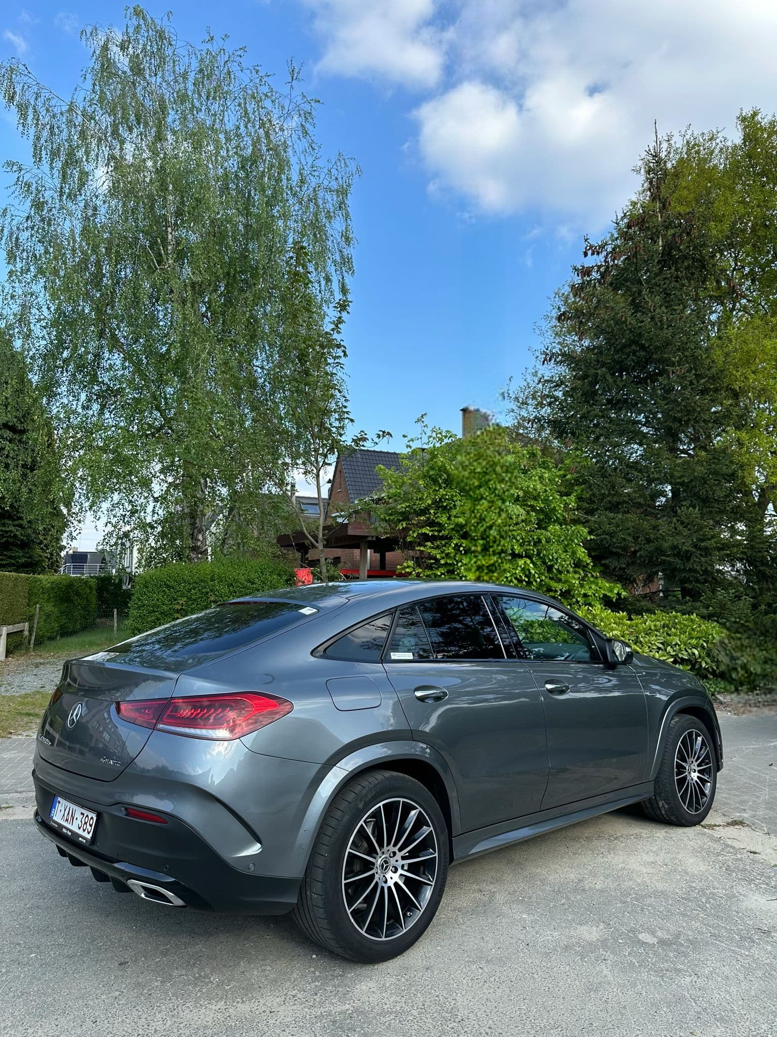 Mercedes GLE Coupé HM-Taxi, achteraanzicht