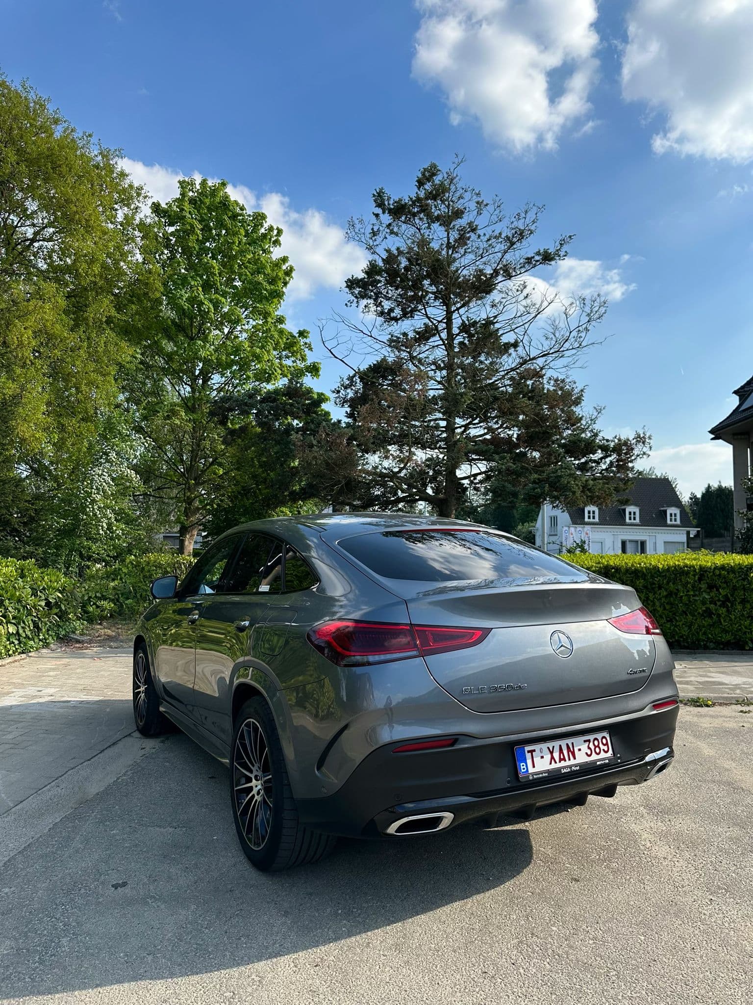 Mercedes GLE Coupé HM-Taxi, zijaanzicht
