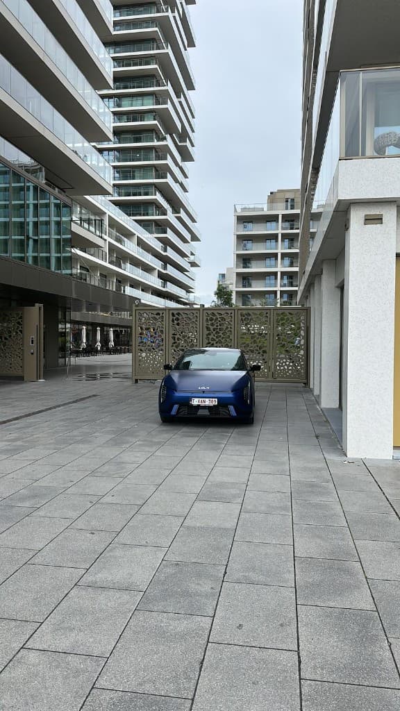Kia EV4 HM-Taxi, vooraanzicht